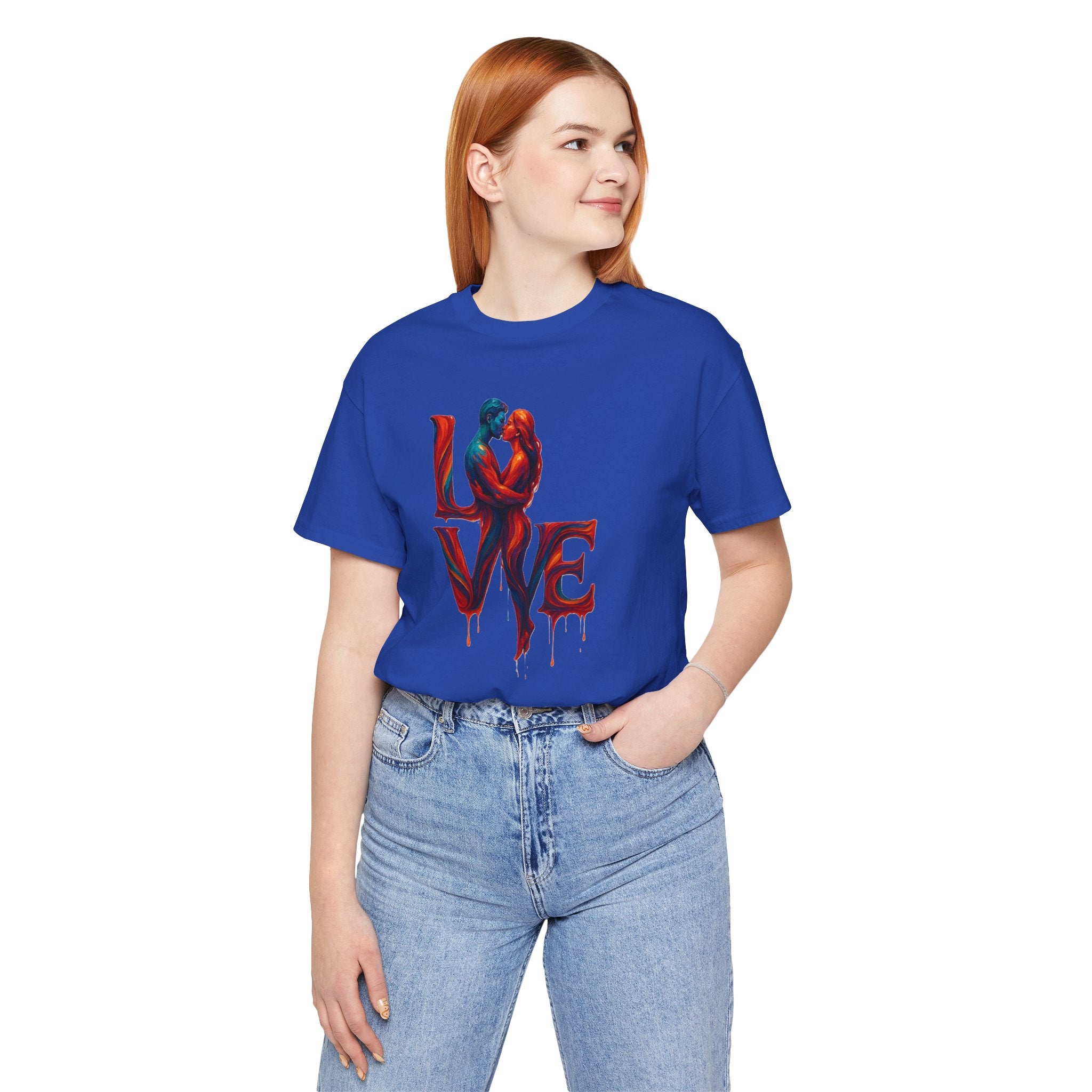 Love-Inspired For Her Jersey Tee, Romantic Gift