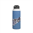 Vulcan Stainless Steel Water Bottle, Jet Design, Gift for Pilot, Travel Hydration, Airforce Lover, Outdoor Adventures, Vulcan, Bomber, British, V-Bomber, RAF, British, Aviation,