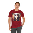 Futuristic Love Tee | Sci-Fi Enthusiast Shirt, Unisex Graphic Tee, Gift for Him, Casual Wear, Geeky Apparel