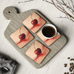 Cherry Blossom Coasters Wine Lovers- Artistic Drink Coasters for Home Decor, Unique Gifts for Wine Lovers, Weddings, Birthdays & More