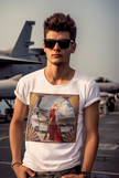 Vintage Glamour T-Shirt, Retro Fashion Tee, Stylish Casual Wear, Gift for Him, Trendy T-Shirt for Events