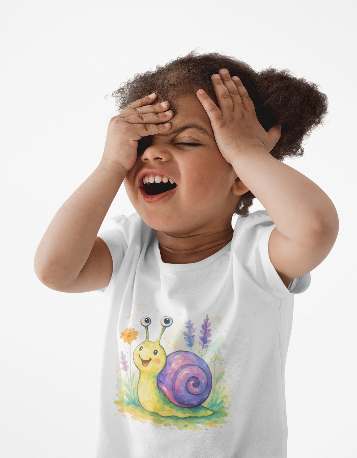 Cute Snail Toddler T-Shirt - Fun and Colorful Jersey Tee for Kids with adorable snail print.