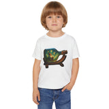 Whimsical Toddler Tee with Bottle Design emphasizing its stylish design, perfect for casual wear.