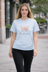 Transformation Pastel Butterfly Graphic Stylish T-Shirt