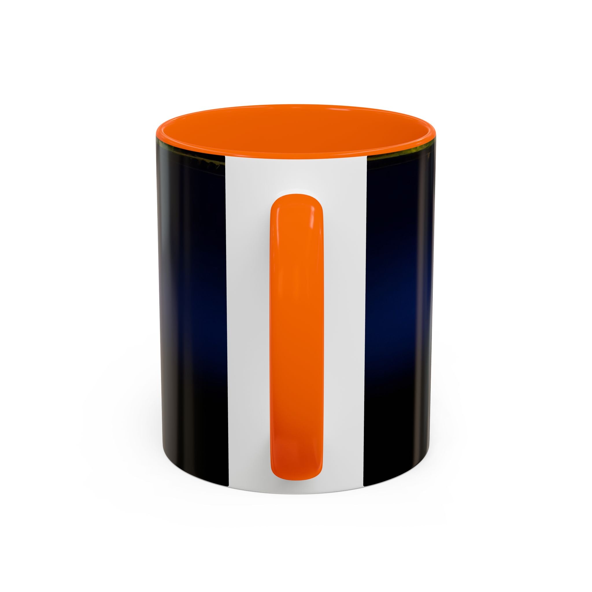Vintage Pin-Up Coffee Mug - Classic Car Design featured with recently brewed coffee.