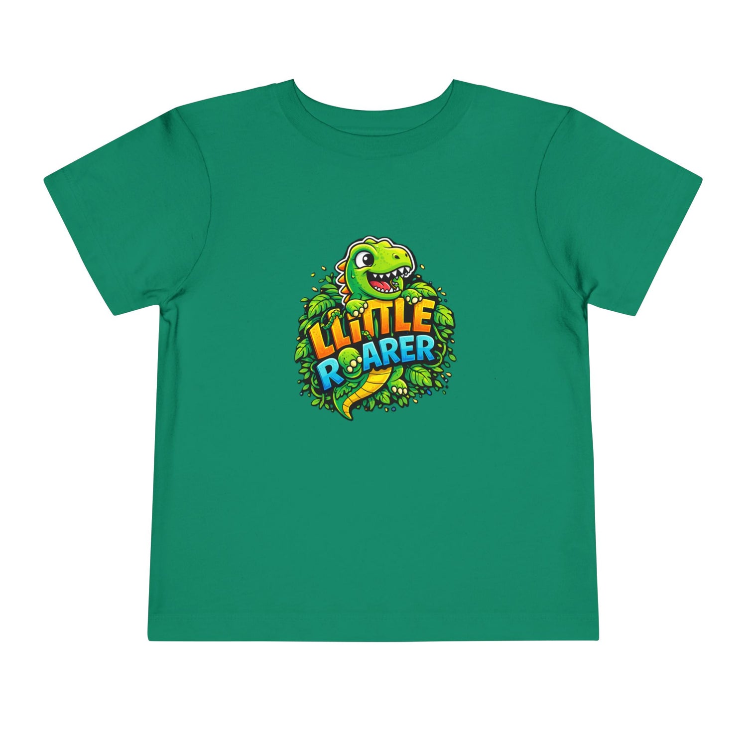 Little Adventurers Little Roarer Green Dino Toddler Tee