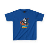 'Panda Power' Cartoon Skateboarding Panda Graphic  — Kids Tee