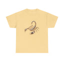 Back view of the Scorpion Graphic Tee — Desert Scorpion Illustration T-Shirt emphasizing its classic fit.