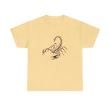 Back view of the Scorpion Graphic Tee — Desert Scorpion Illustration T-Shirt emphasizing its classic fit.