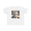Adorable Kitten Toddler Tee with vibrant colors, a must-have for any trendy kid's wardrobe.