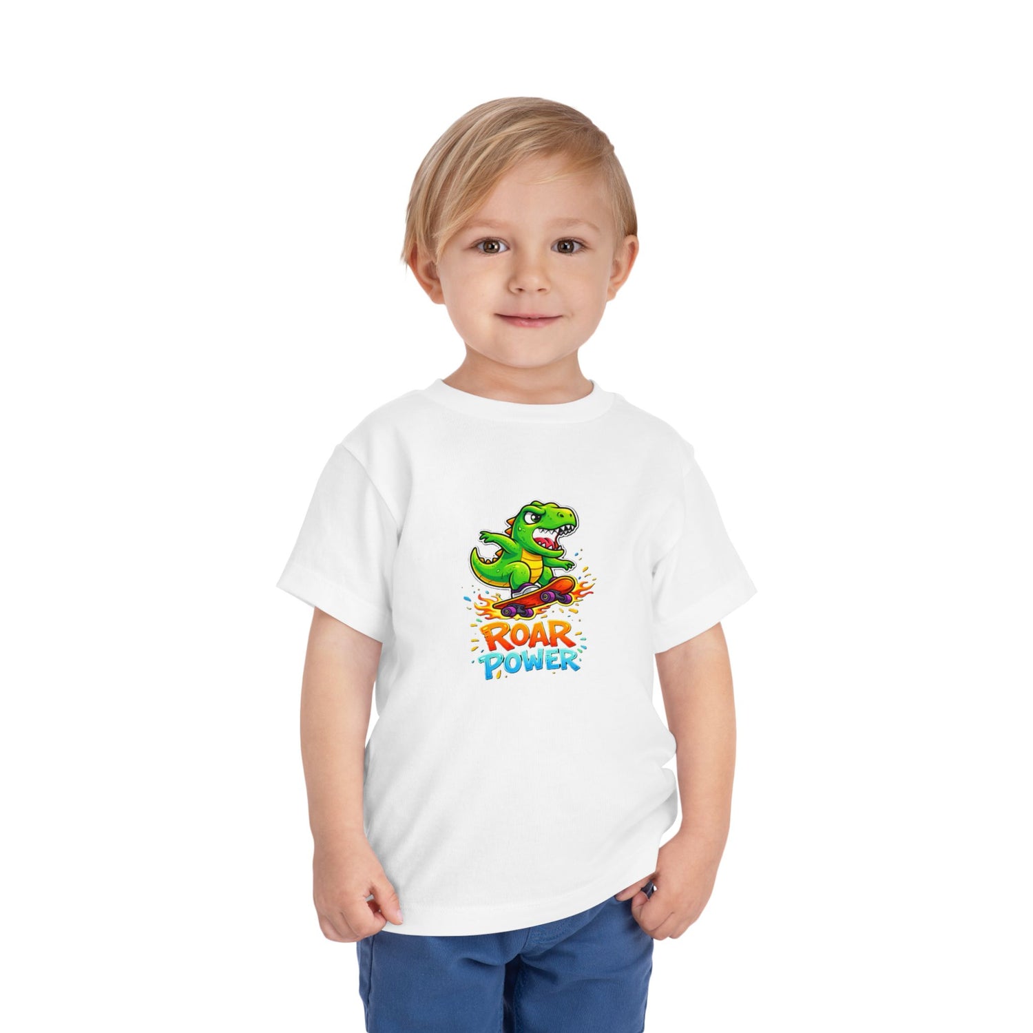 Skateboard Riding Dinosaur Roar Power Skateboarding Dinosaur