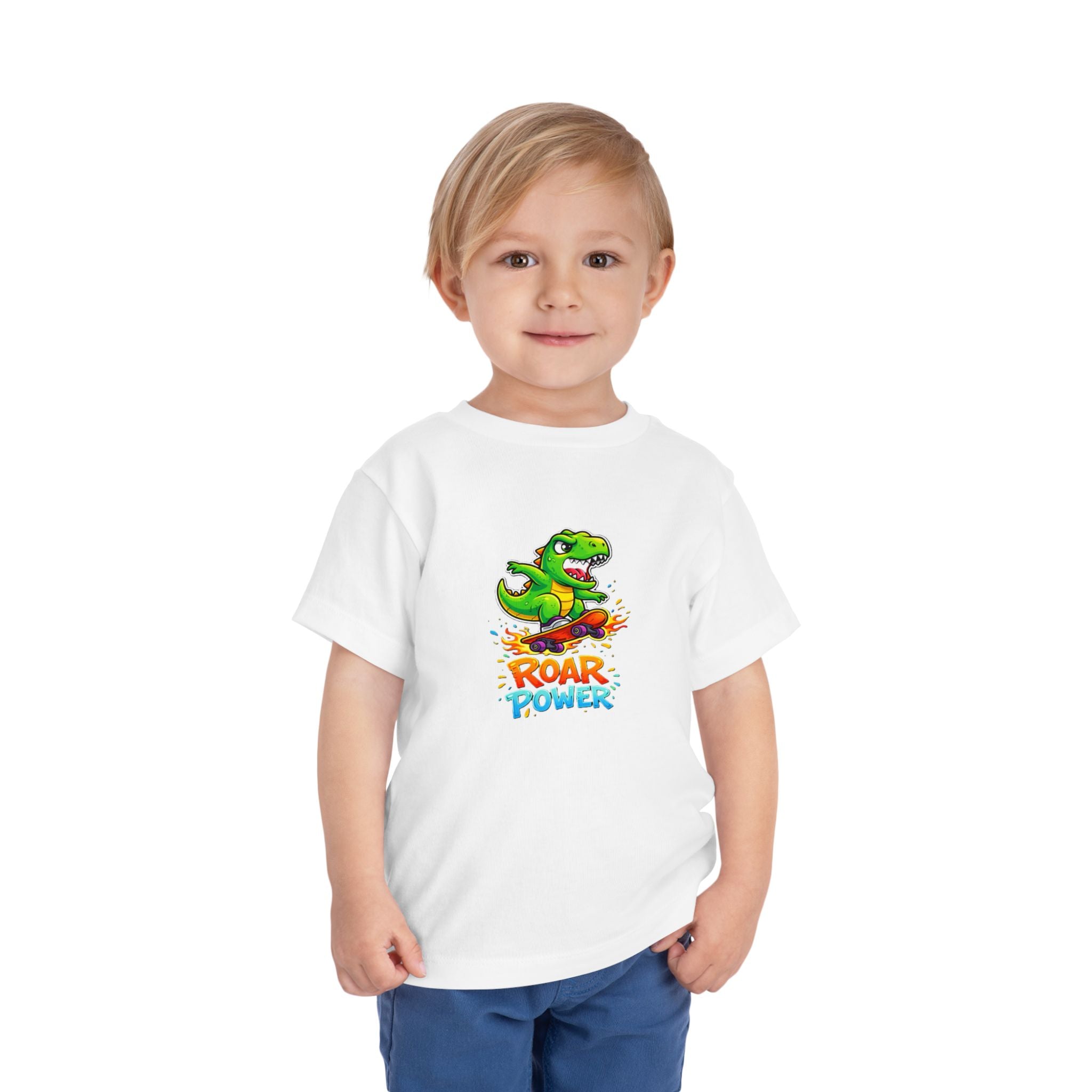 Skateboard Riding Dinosaur Roar Power Skateboarding Dinosaur