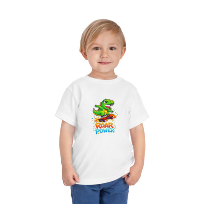 Skateboard Riding Dinosaur Roar Power Skateboarding Dinosaur