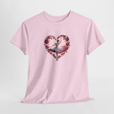 Ballerina T-Shirt with smooth lines, perfect for ballet fans celebrating Valentine's Day.