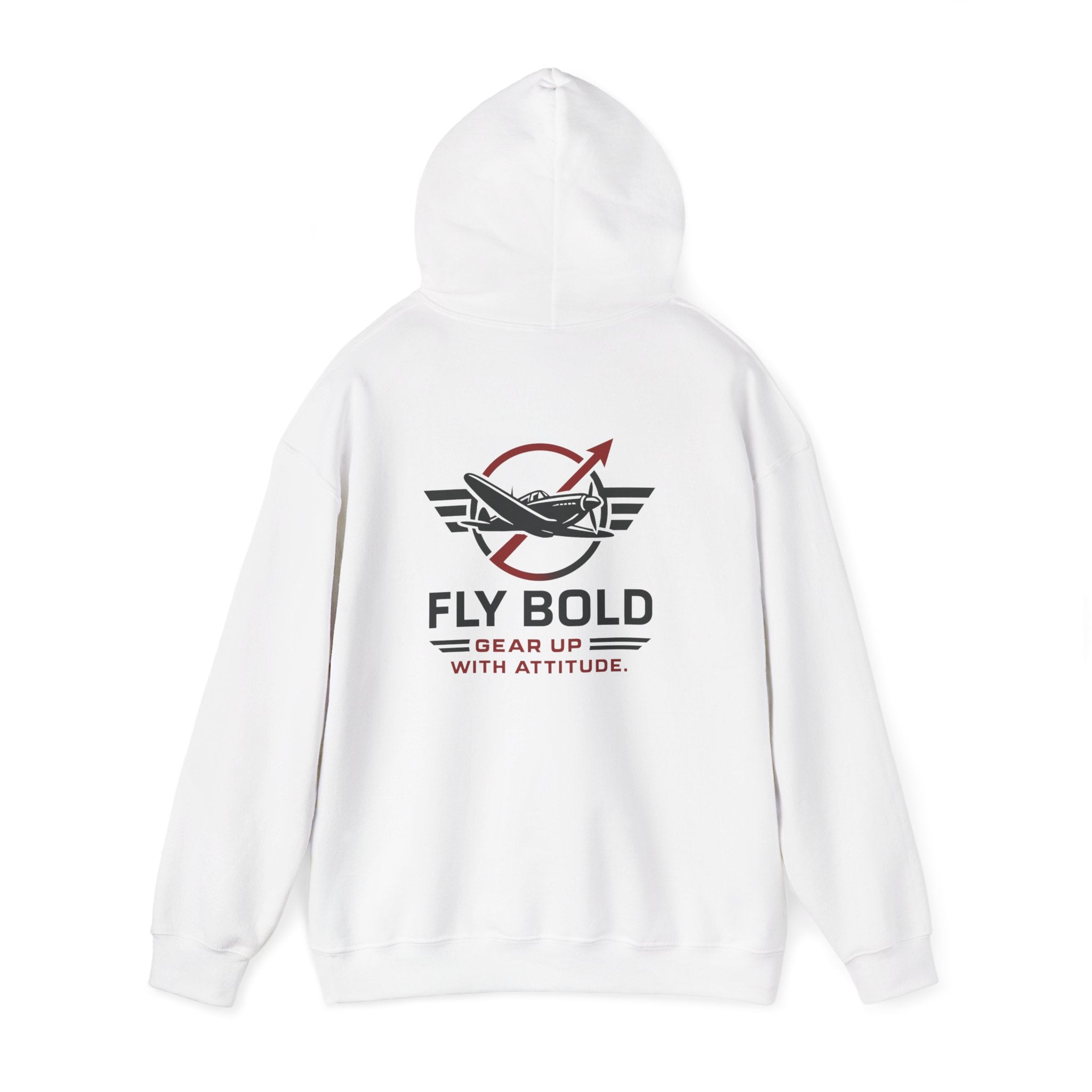 Fly Bold Hoodie, perfect for late-night briefings and casual hangouts.