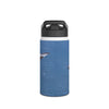 Vulcan Stainless Steel Water Bottle, Jet Design, Gift for Pilot, Travel Hydration, Airforce Lover, Outdoor Adventures, Vulcan, Bomber, British, V-Bomber, RAF, British, Aviation,