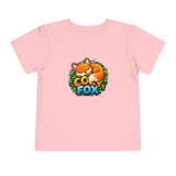 Cozy Fox Toddler Tee — Cute Fox Graphic Shirt for Kids