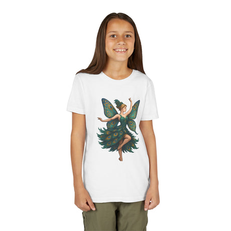 Whimsical Fairy Youth Short Sleeve Tee with enchanting fairy design, perfect for imaginative play and gifts.
