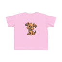 Cute Puppy Toddler T-Shirt detailed image highlighting the quality fabric and stitching.