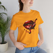 Red Lip Design Unisex Jersey Tee | Casual Wear, Trendy Shirt, Gift for Her, Summer Style, Statement Top