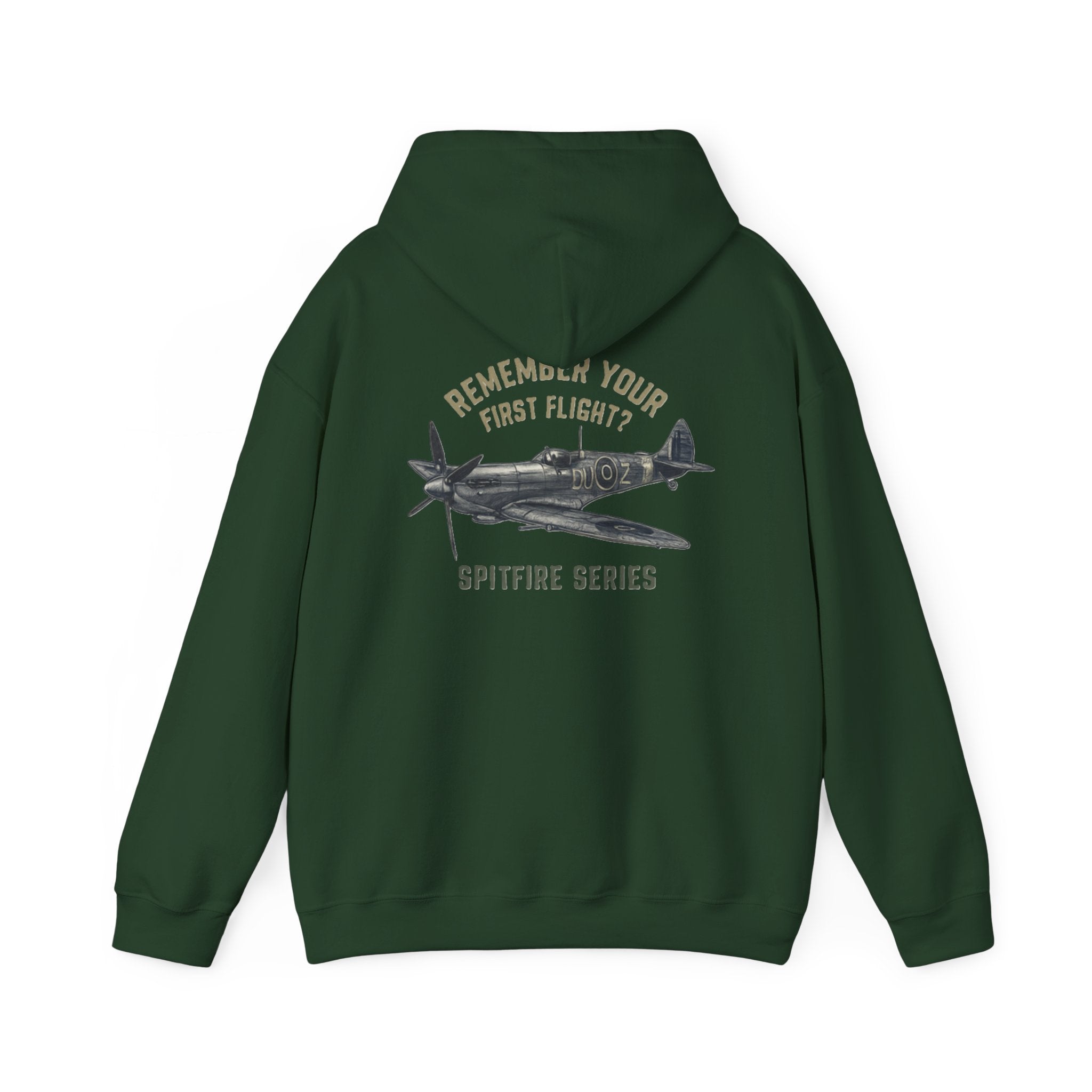 Soft drapery of the Spitfire Series Hoodie showcasing its well-crafted design, ideal for everyday comfort.