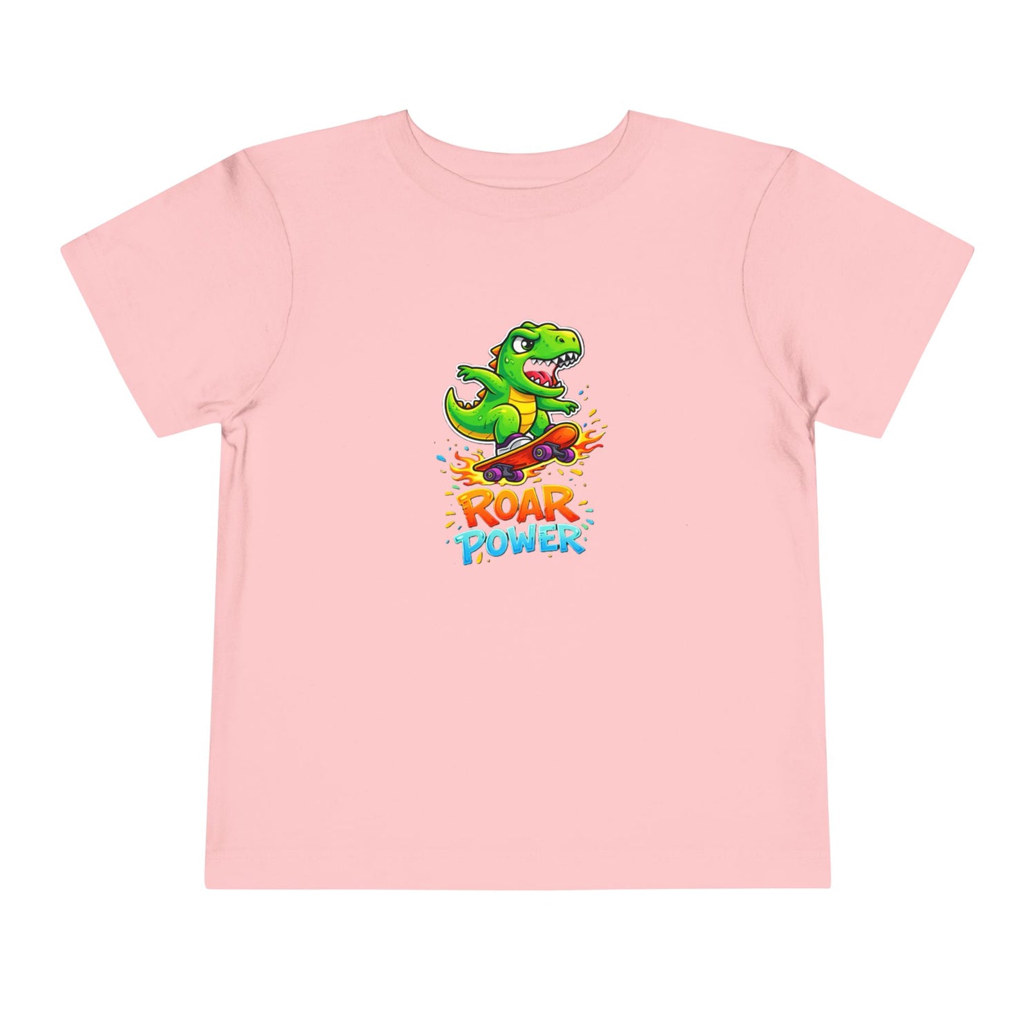Skateboard Riding Dinosaur Roar Power Skateboarding Dinosaur