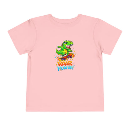 Skateboard Riding Dinosaur Roar Power Skateboarding Dinosaur
