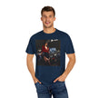 Casual outing with friends wearing Vintage Glamour T-Shirt, showcasing its versatility for events.
