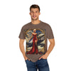 Vintage Glamour T-Shirt, Retro Fashion Tee, Stylish Casual Wear, Gift for Him, Trendy T-Shirt for Events