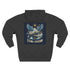 Flying Is Freedom Hoodie on a model, showcasing its relaxed fit and kangaroo pocket.