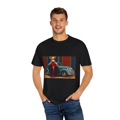 Trendy T-Shirt for Events, worn casually with stylish confidence by a young man.
