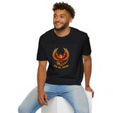 Phoenix Graphic T-Shirt — 'Burn, Rise, Reborn' Flame Revival Tee