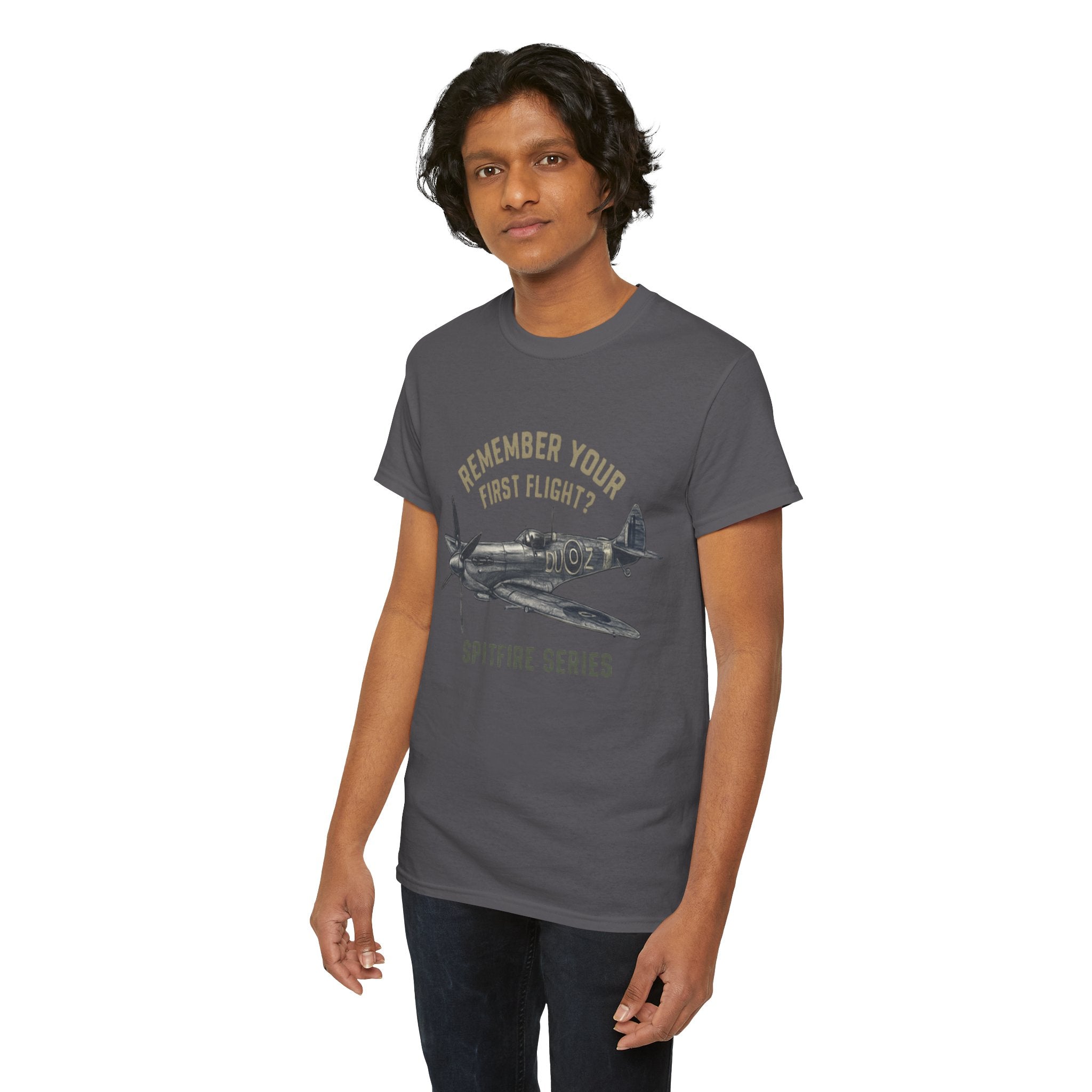Different angles of the Spitfire Series T-Shirt in a lifestyle shoot.