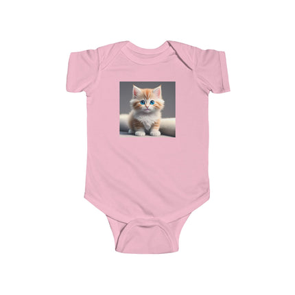 Cute Kitten Infant Bodysuit, Baby Onesie, Newborn Outfit, Baby Shower Gift, Adorable Pet Bodysuit
