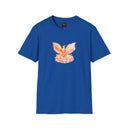 Phoenix Floral T-Shirt — Watercolor Rising Bird Graphic Tee
