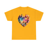 Relaxed fit of the Chess Heart T‑Shirt perfect for casual outings.