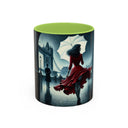 Elegant Cityscape Coffee Mug - 11oz brightening up your coffee break.