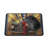 Vintage-Themed Non-Slip Gaming Mouse Pad featuring a vibrant classic London scene, sized 9.5" × 8".