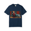 Dynamic view of the Retro Glamour T-Shirt being worn during a casual outing.