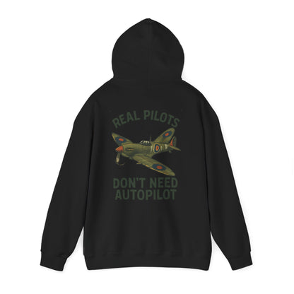 Artistic shot of the Pilot Hoodie – &