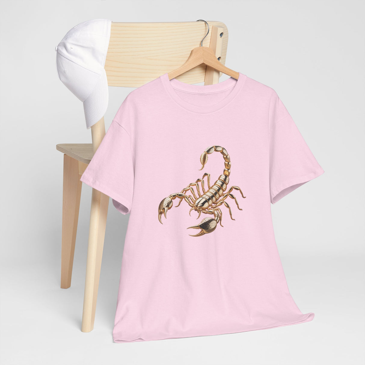 Comfortable outdoor lounging in the Scorpion Graphic Tee — Desert Scorpion Illustration T-Shirt.