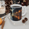Attractive Women, Vintage Glamour  Mug,  Enthusiast Gift, Coffee Cup, Retro, Unique  Mug, Glamour, Retro, Woman, Dress
