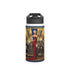 Art Deco Glamour Stainless Steel Water Bottle featuring the &