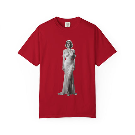 Glamour T-Shirt, Retro Fashion Tee, Stylish Casual Wear, Gift for Her, Trendy T-Shirt for Events , Retro T-shirt
