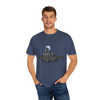 F-35B Lightning  T Shirt Aviation Fighter RAF Jet T-Shirt, Retro Fashion Tee, Stylish Casual Wear, Gift for Him, Trendy T-Shirt for Events