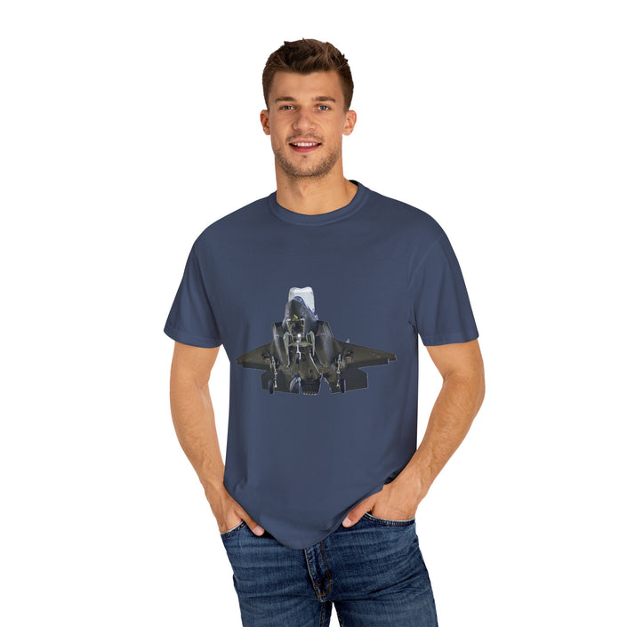 F-35B Lightning  T Shirt Aviation Fighter RAF Jet T-Shirt, Retro Fashion Tee, Stylish Casual Wear, Gift for Him, Trendy T-Shirt for Events