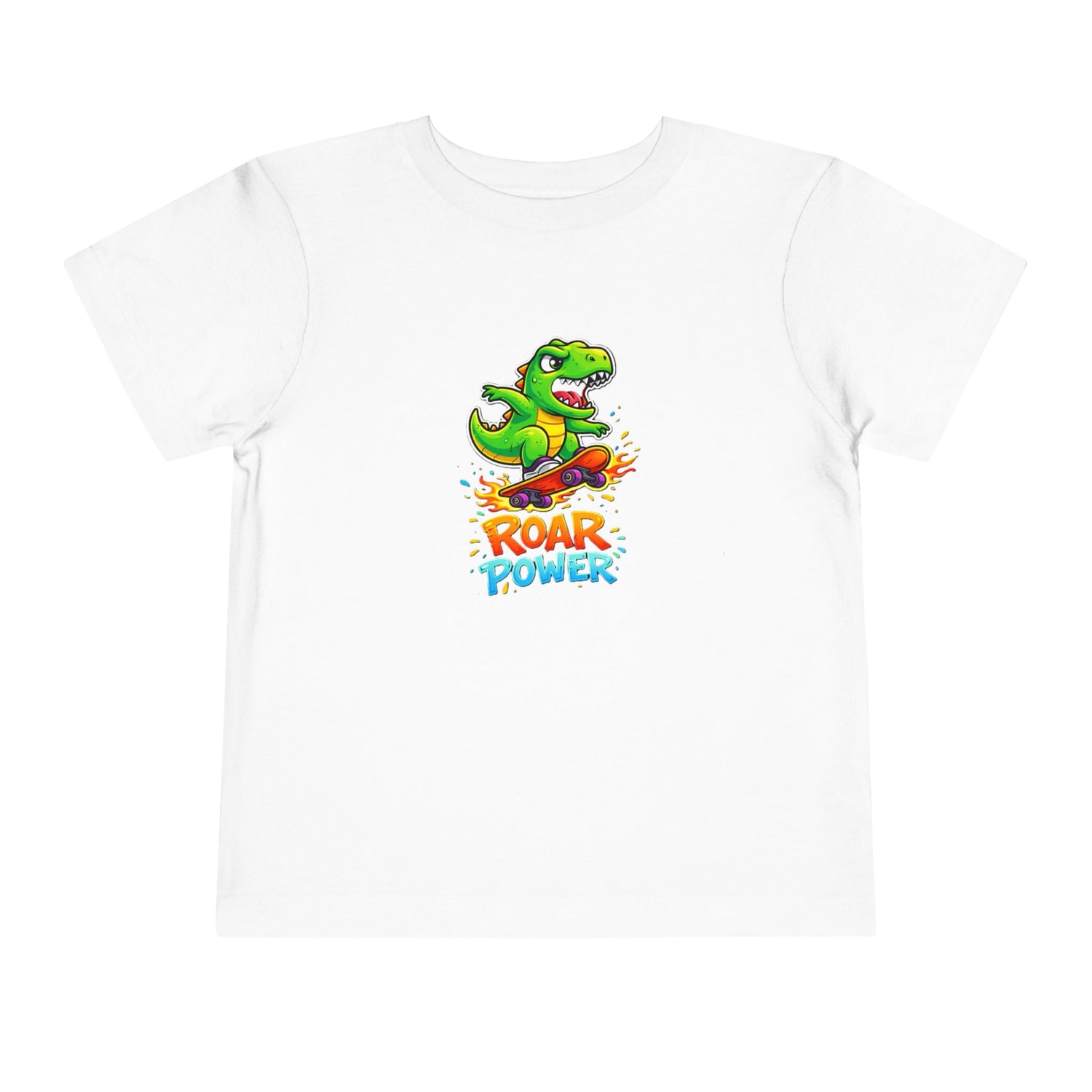 Skateboard Riding Dinosaur Roar Power Skateboarding Dinosaur
