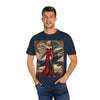 Vintage Glamour T-Shirt, Retro Fashion Tee, Stylish Casual Wear, Gift for Him, Trendy T-Shirt for Events