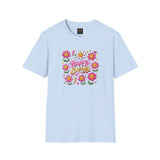 Happy Earth Floral T-Shirt — Cute Eco-Friendly Earth Day Tee