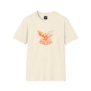 Phoenix Floral T-Shirt — Watercolor Rising Bird Graphic Tee